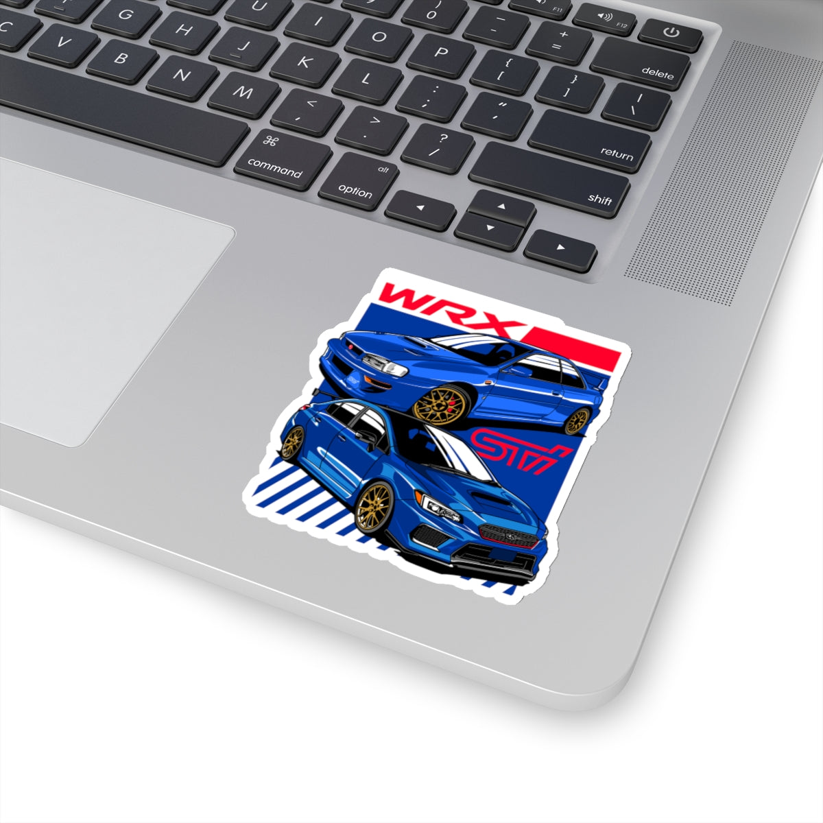 WRX STI GC8 GD WR Blue Sticker