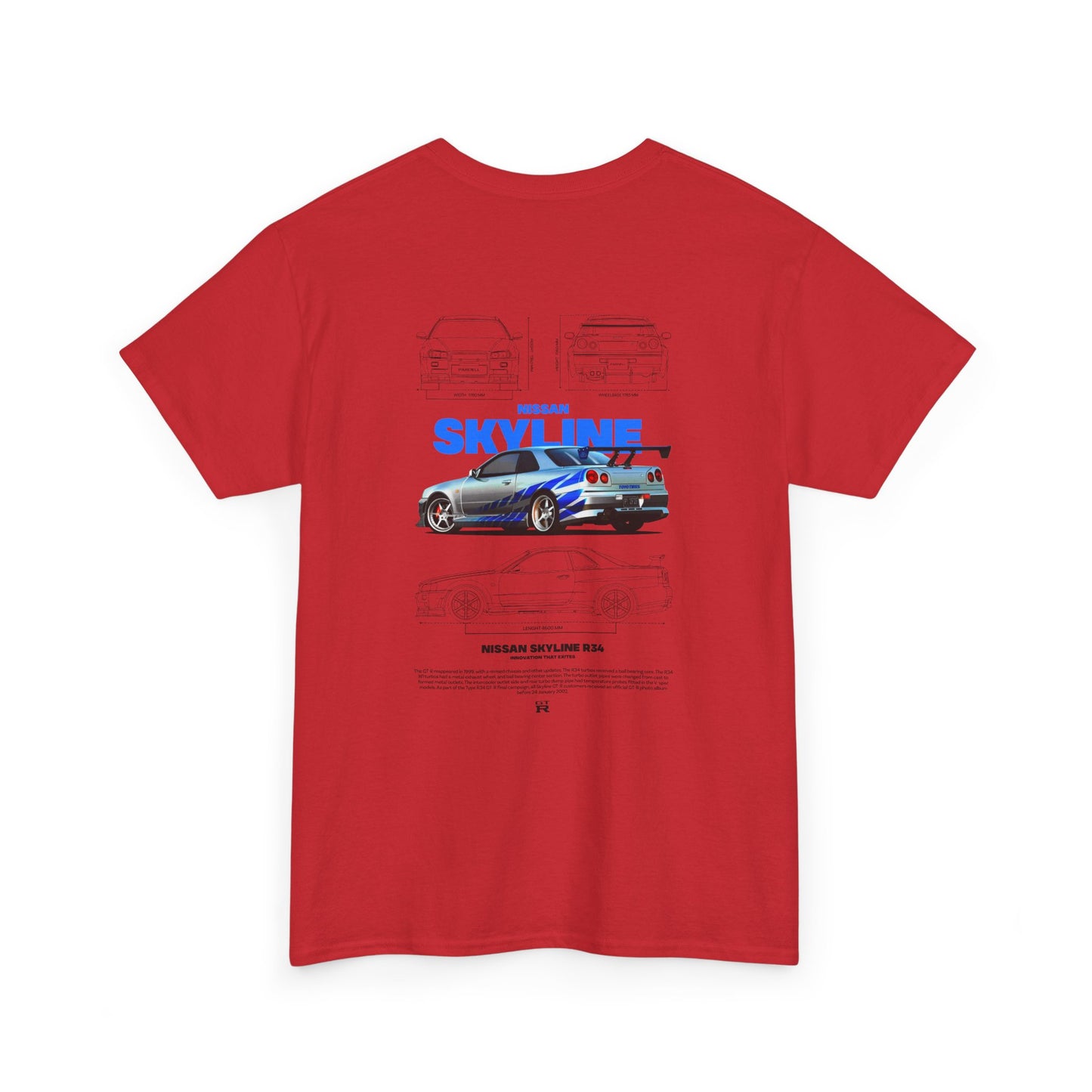 Nissan Skyline R34 GTR Fast & Furious T-Shirt