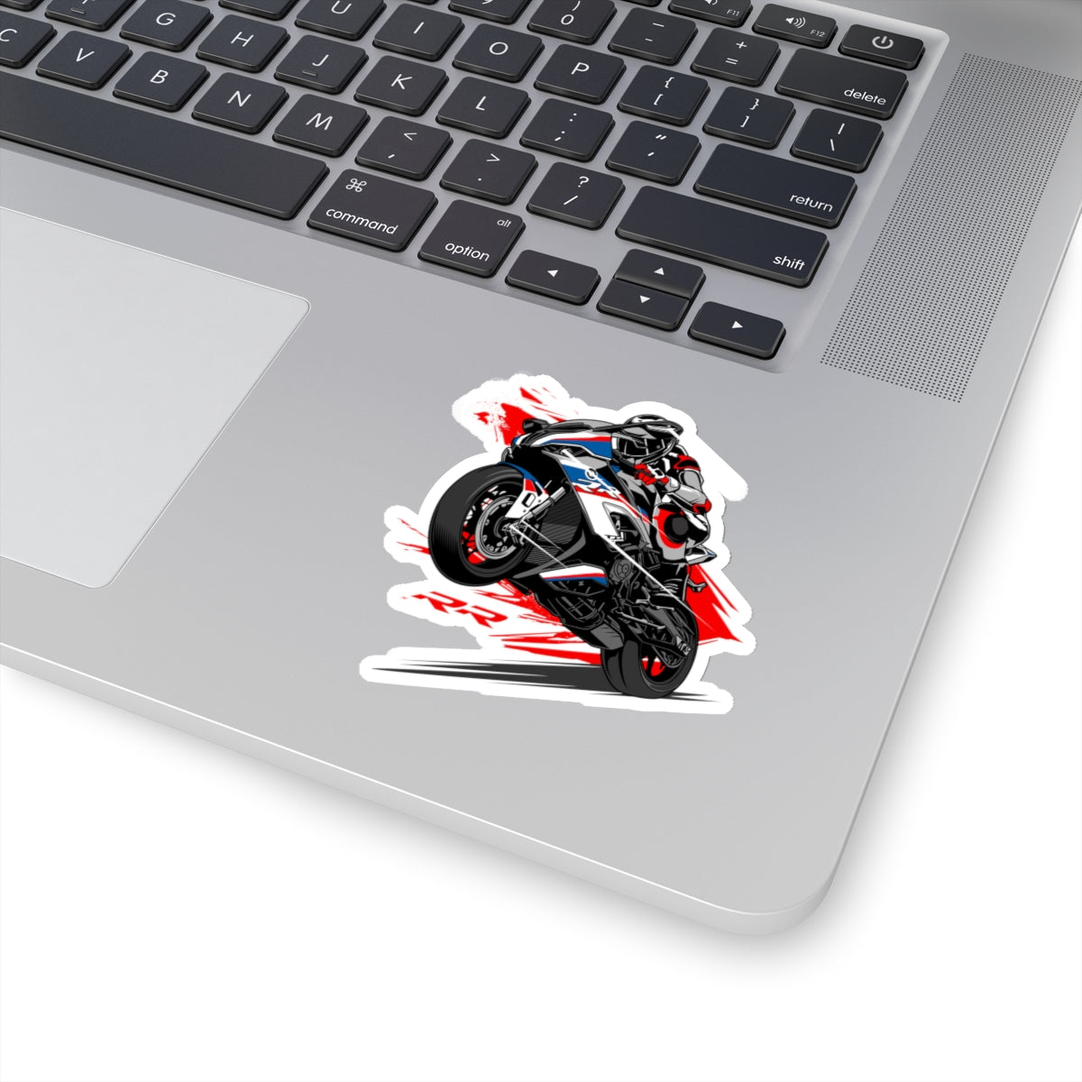 S1KRR Sport Bike Wheelie Sticker