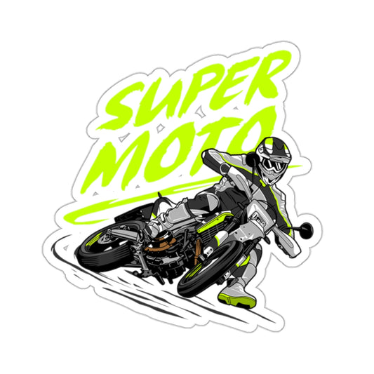 Supermoto Dirt Bike Sticker