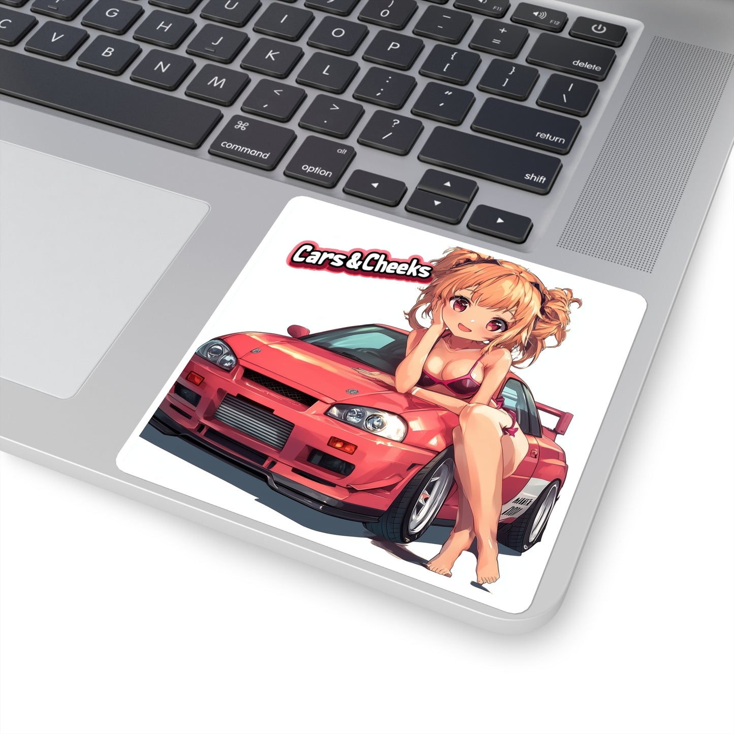 Cars And Cheeks Logo Branded Sticker #9