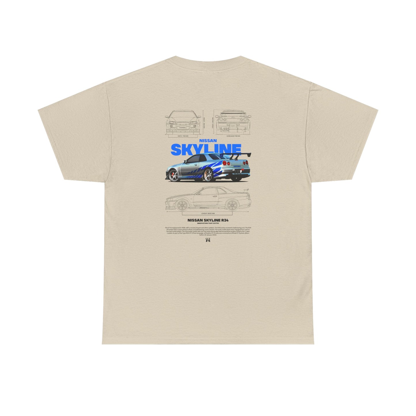 Nissan Skyline R34 GTR Fast & Furious T-Shirt