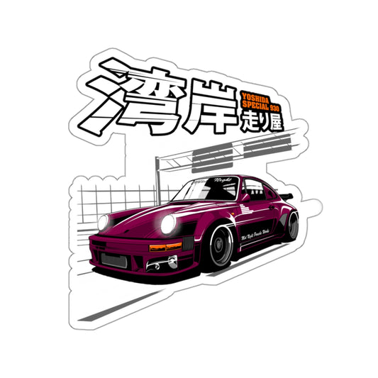 Porsche 911 930 Yoshida Style Sticker