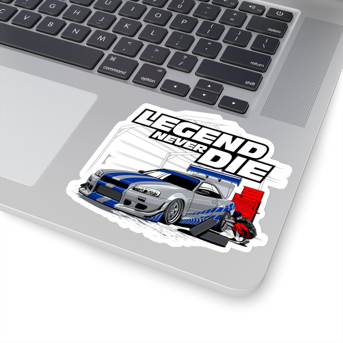 R34 GTR Legend Never Die Sticker